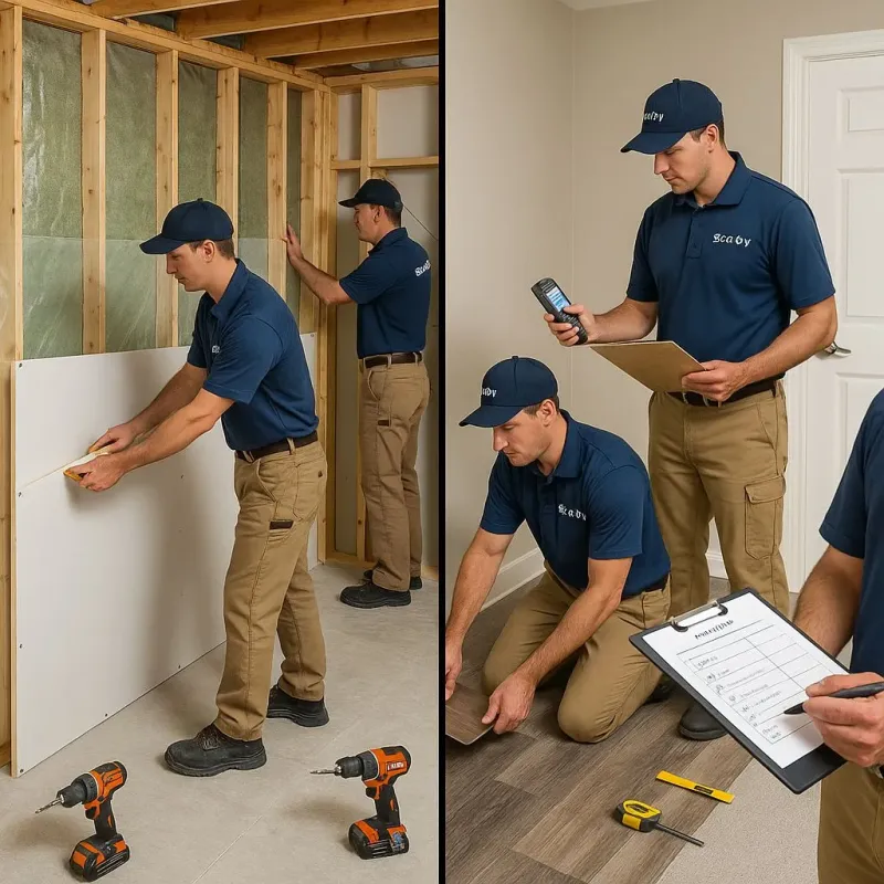 Repairs and Reconstruction process in Carolina, PR